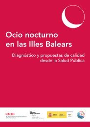 Ocio nocturno en las Islas Baleares. DiagnÃ³stico y ... - Irefrea