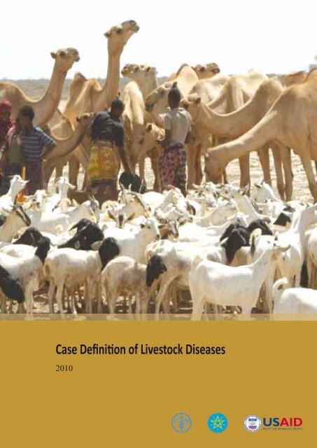 Case definition of livestock diseases - FAO