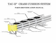 TAU-II CRASH CUSHION SYSTEM - Impact Absorption Inc