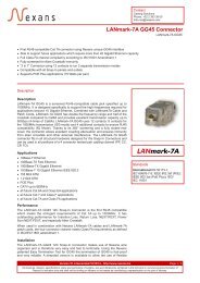 LANmark-7A GG45 Connector - Nexans