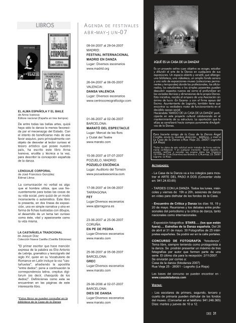 Formato PDF - Casa de la Danza