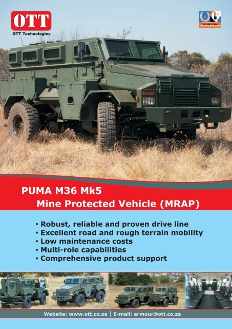Puma M36 Mk5 MRAP.pdf - Military Systems & Technology