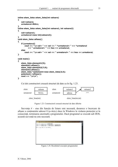 notiuni de programare obiectuala - Informatica aplicata si ...