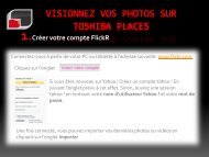 visionnez vos photos sur toshiba places