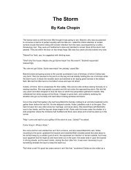 The Storm, Kate Chopin (PDF)