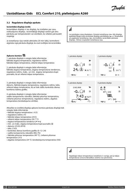 ECL Comfort 210, A260 Installation Guide - Danfoss apkures portÄls