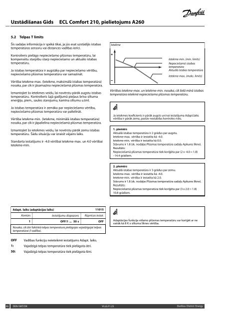 ECL Comfort 210, A260 Installation Guide - Danfoss apkures portÄls