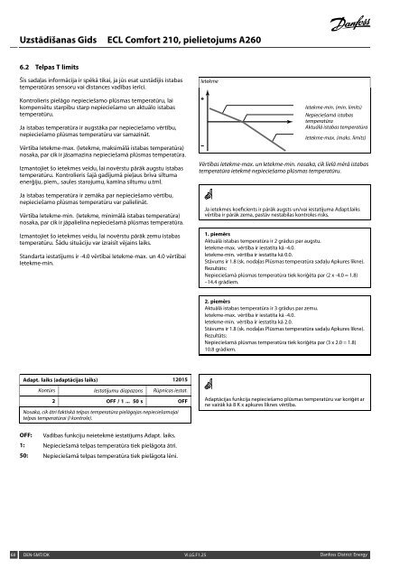 ECL Comfort 210, A260 Installation Guide - Danfoss apkures portÄls