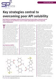Key strategies central to overcoming poor API solubility - Almac