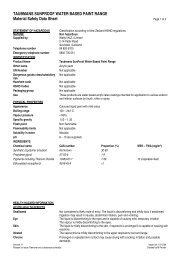 MSDS - Wattyl