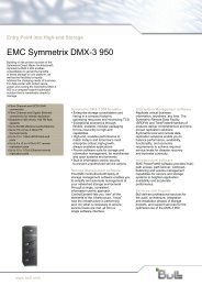 EMC Symmetrix DMX-3 950 - Bull
