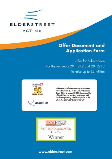 Offer Document and Application Form - Clubfinance