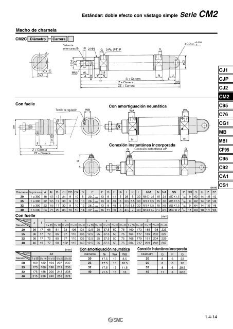 Serie CM2 - SMC ETech