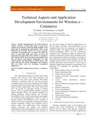 Commerce - International Journal of Computer Applications in ...