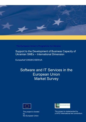 Software and IT Services in the European Union ... - ITOnews.eu