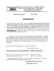 The last date and time of receipt of tenders: Dt 03.05.12 up ... - Nesco