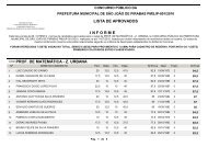 LISTA DE APROVADOS PORTADOR DE NESSECIDADES ... - FIBRA.