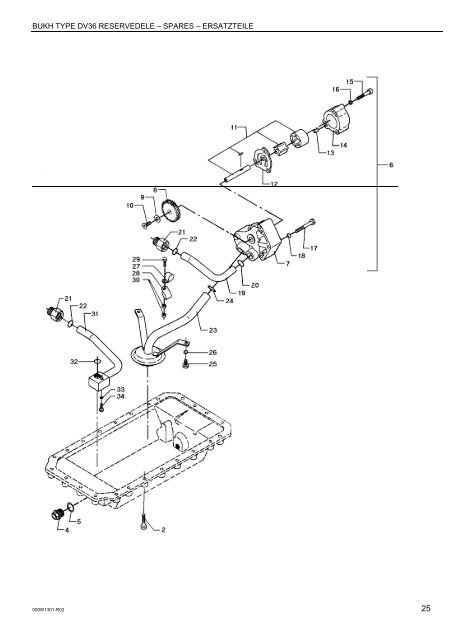 Ersatzteilkatalog DV36ME und DV48ME - BUKH Bremen