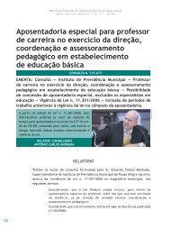 Aposentadoria especial para professor de carreira ... - Revista do TCE