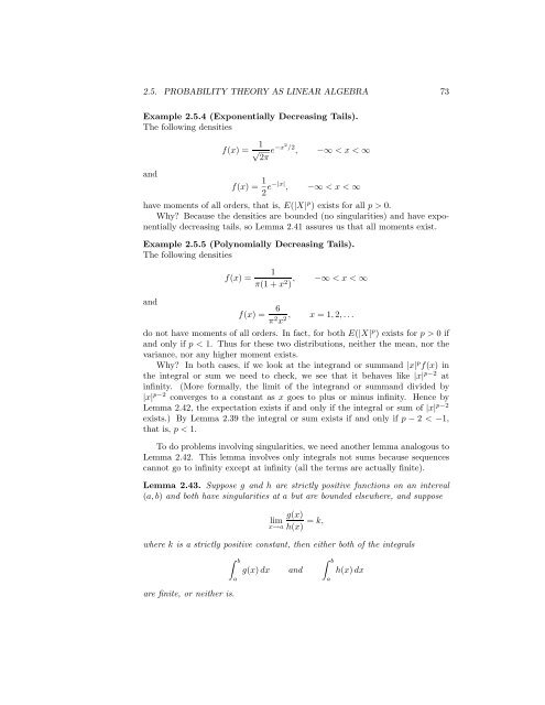 Stat 5101 Lecture Notes - School of Statistics