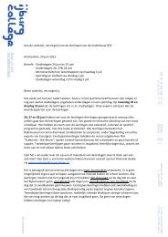 nieuwsbrief programma einde schooljaar DS2 - IJburg College