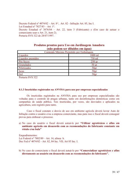 ESTADO DO PARANÁ - Agência de Defesa Agropecuária do ...