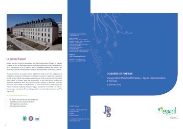 Le groupe Espacil - QSN - Espacil