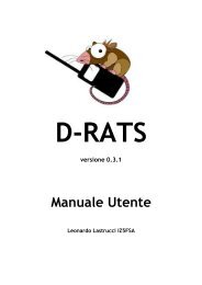 Manuale D-RATS 0.3.0 - ARI Magenta