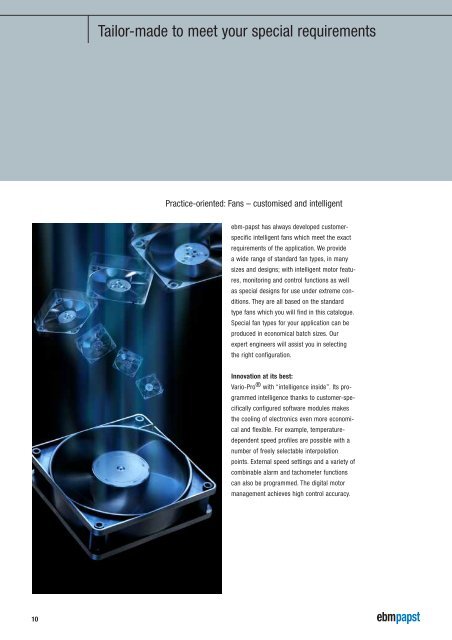 Compact fans for AC and DC [PDF] - ebm-papst