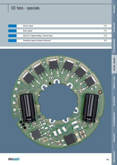 Compact fans for AC and DC [PDF] - ebm-papst