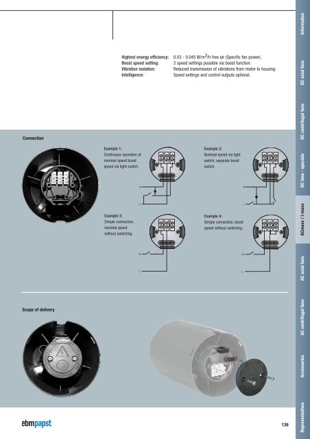 Compact fans for AC and DC [PDF] - ebm-papst