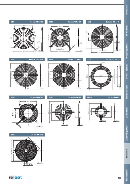 Compact fans for AC and DC [PDF] - ebm-papst