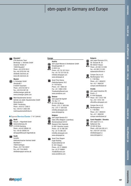 Compact fans for AC and DC [PDF] - ebm-papst