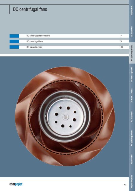 Compact fans for AC and DC [PDF] - ebm-papst