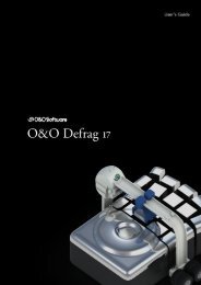 O&O Defrag 17 User's Guide - O&O Software