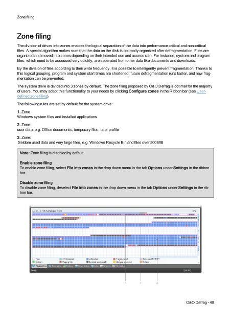 O&O Defrag 17 User's Guide - O&O Software