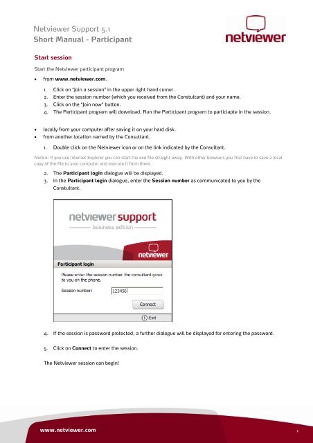 TÉLÉCHARGER NETVIEWER PARTICIPANT PARTICIPANT TÉLÉCHARGER NETVIEWER