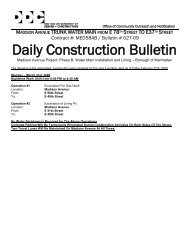 Daily Construction Bulletin - Community Board 8