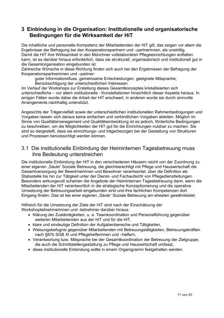 Konzept Heiminterne Tagesbetreuung für die ... - IPP München