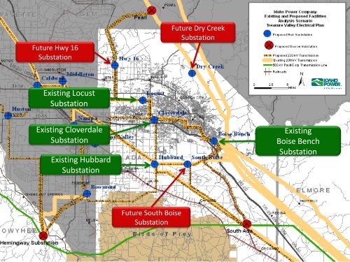 Hub Substations - Idaho Power