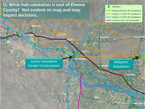 Hub Substations - Idaho Power