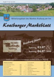 Ausgabe 3 - Juni / Juli - Markt Kraiburg am Inn