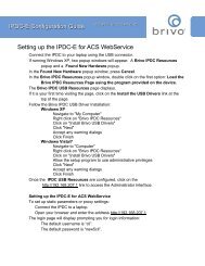 IPDC-E Configuration Guide Setting up the IPDC-E for ACS ...