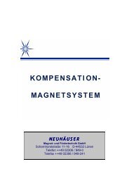 Erläuterungen - NEUHÄUSER Magnet- und Fördertechnik