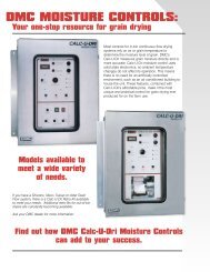 DMC Moisture Controls: