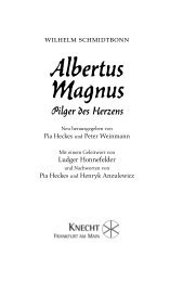 Albertus Magnus - Verlag Josef Knecht