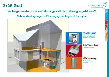 Wohngebäude ohne ventilatorgestützte Lüftung - Verein Deutscher ...