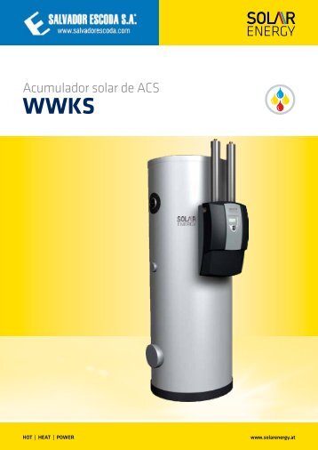 Acumulador solar de ACS