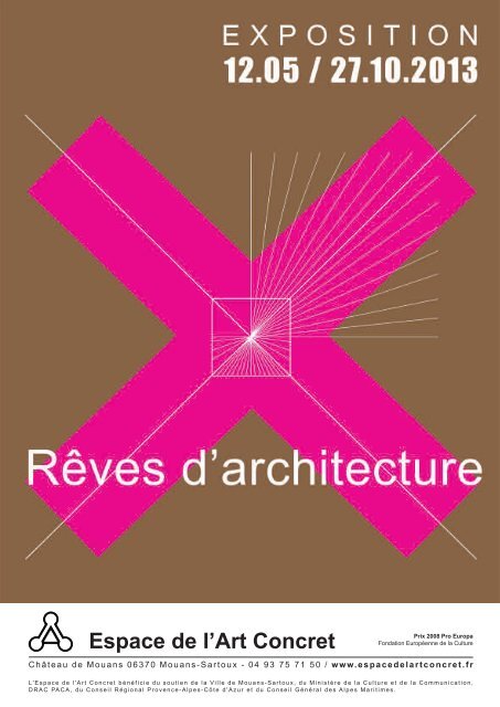 RÃªves d'architecture - L'espace de l'art concret