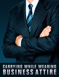 Carrying While Wearing Business Attire - US Concealed Carry